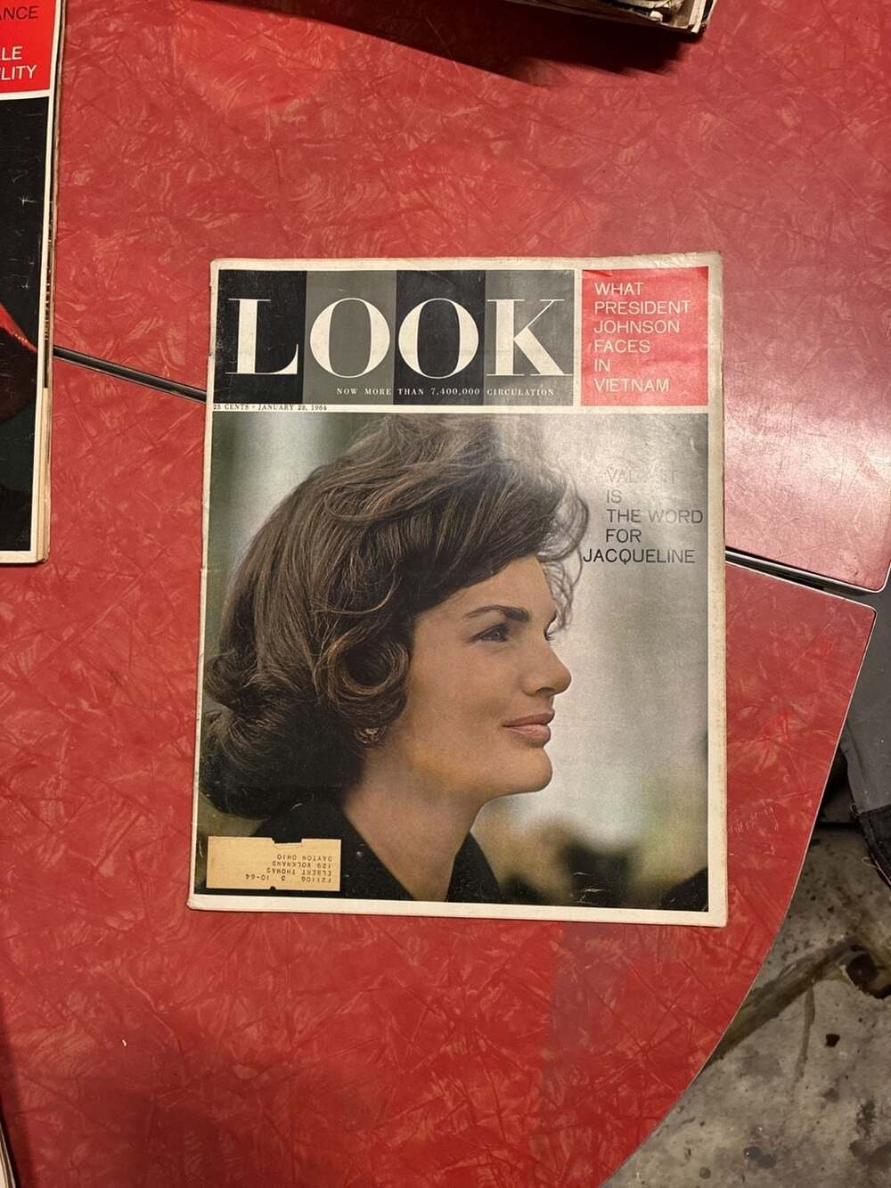 Look Magazine January 28 1964 Jacqueline Kennedy